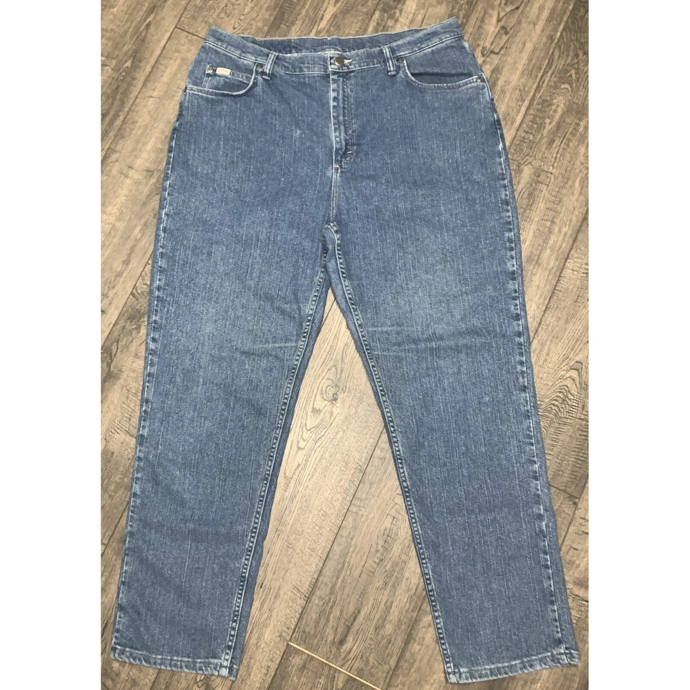 Denim Riders Regular Blue Denim Basic Jeans Women's Size 18 P